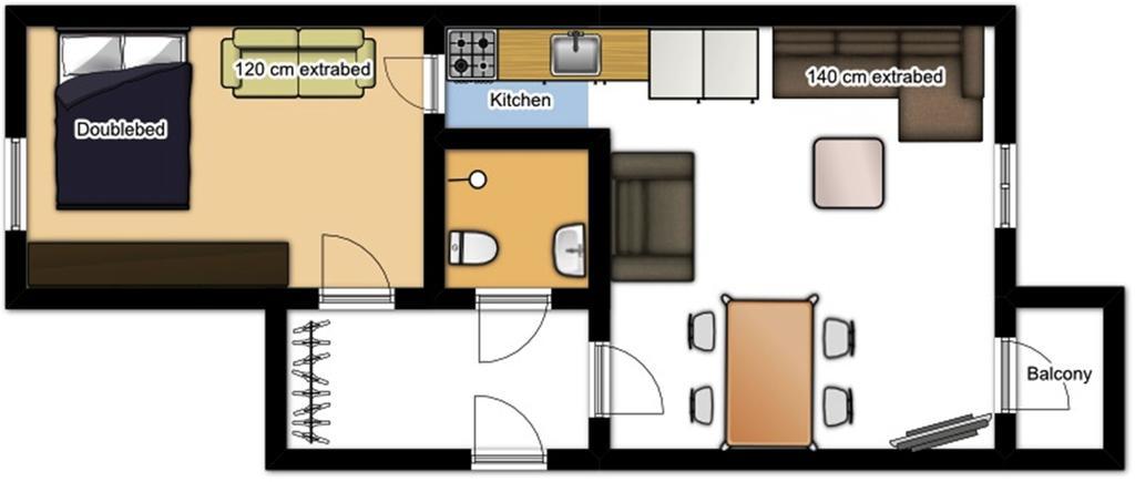 Borent Suite Apartment Турку Екстериор снимка